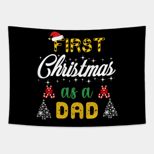 First Christmas as a dad Tapestry