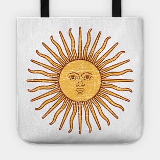 Sun of May Argentina Flag Tote