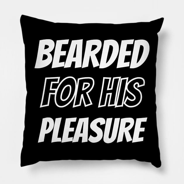 Bearded for his pleasure - w Pillow by euheincaio