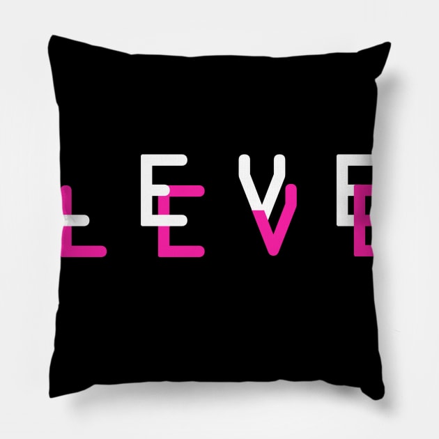 Eleven Eleven Pink 2 Pillow by Moist T'z 