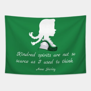 Kindred Spirits Quote - Anne of Green Gables Tapestry