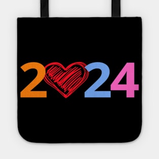 Hello 2024 Happy New Tote