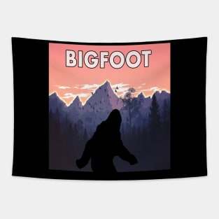 bigfoot retro Tapestry