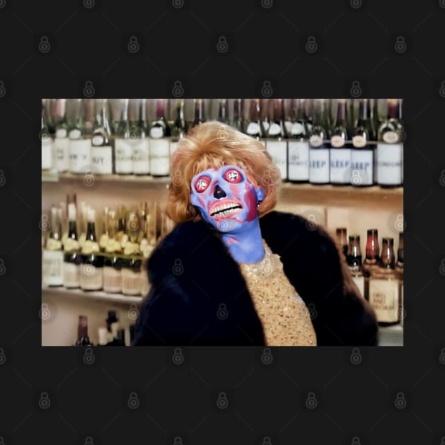 They Live - Formaldehyde Face by ArtFactoryAI