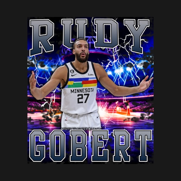 Rudy Gobert by Gojes Art