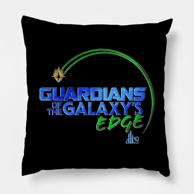 Guardians of the Galaxy's Edge Pillow by frankpepito