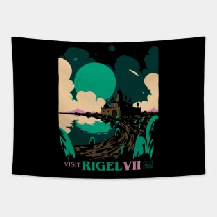 visit rigel VII Tapestry