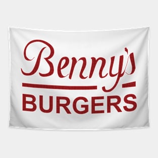 Benny's Burgers Tapestry