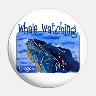 Whale Watching, Oregon Pin