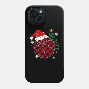 Buffalo Red Plaid Basketball Christmas Sport Xmas Pajama Phone Case