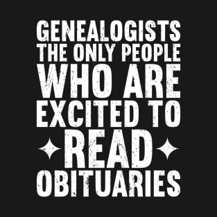 Genealogy Genealogist T-Shirt