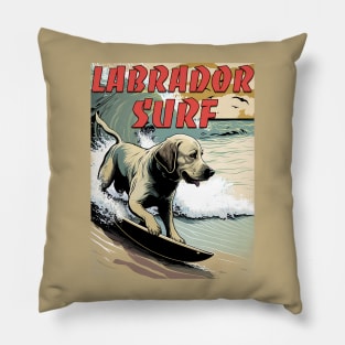 Labrador Surf Pillow