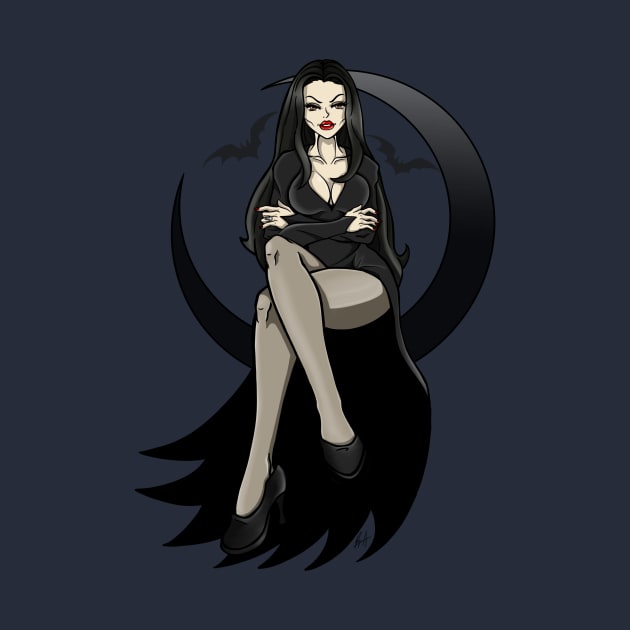 Morticia Addams by MauryAraya316