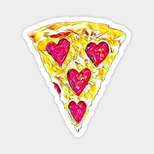 I Love Pizza! Magnet