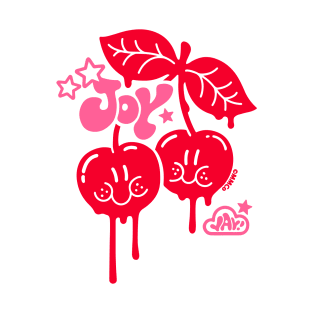 Joy Cherries - Juicy Red T-Shirt