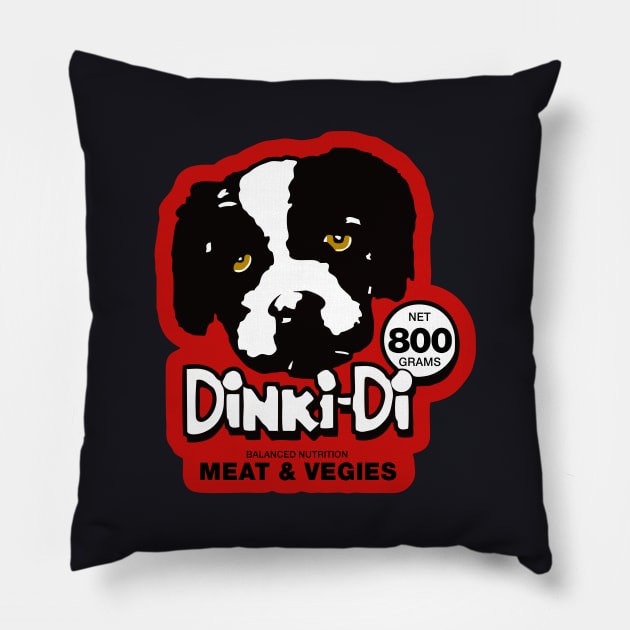 Dinki Di Dog Food Pillow by The Lamante Quote