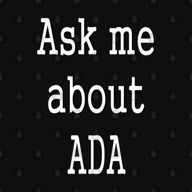 Ask me about ADA cryptocurrency by PlanetMonkey