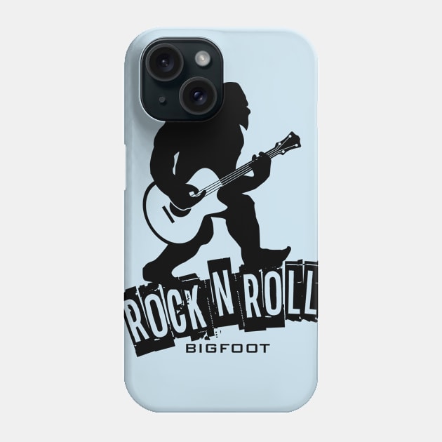 Rock N Roll Bigfoot Phone Case by Toogoo