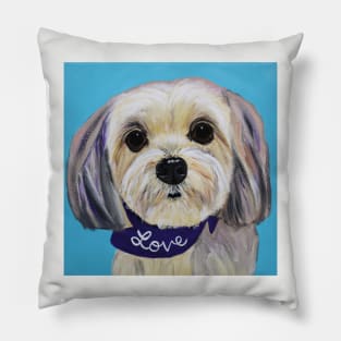 Love, Sofia the Morkie Pillow