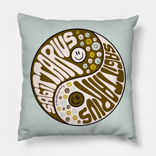 Sagittarius Yin Yang Pillow