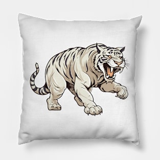 Snow Tiger Pillow