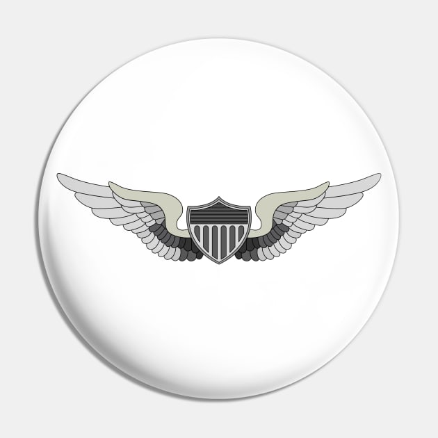 Army Aviator Wings Pin by Sticker Steve