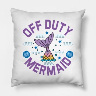 Mermaid Off Duty Pillow