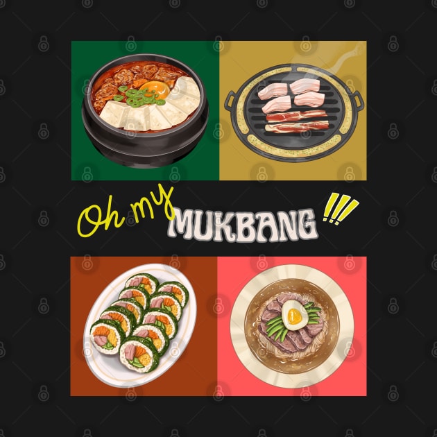 Oh my Mukbang by Junglicious_Prints