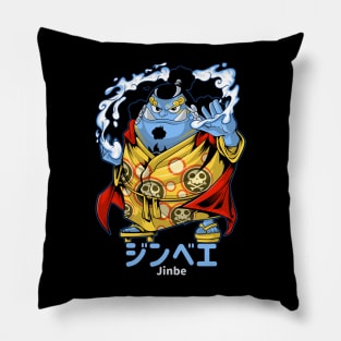 Jinbe anime demon slayer Pillow