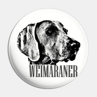 Weimaraner dog Pin