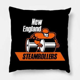 New England Steamrollers Funny Defunct Sports Team Tribute Pillow