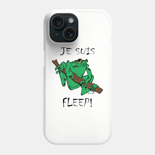 Je Suis Fleep! Phone Case by RockettGraph1cs