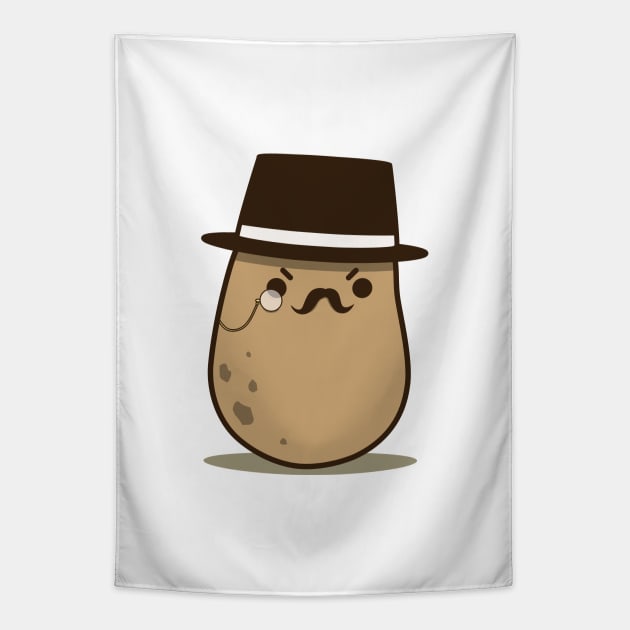 Sir Potato Tapestry by clgtart