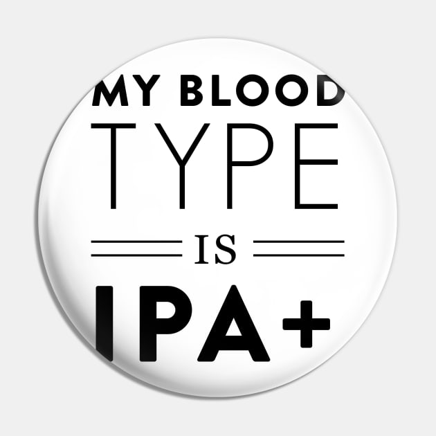 Blood type is IPA Pin by Blister