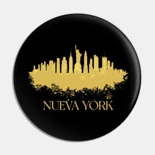 Nueva York Latin New York Spanish Pin