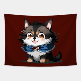 Chibi Style Dog Tapestry