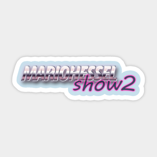 Mariohesselshow2 Youtube Banner Tekst Mariohessel Aufkleber