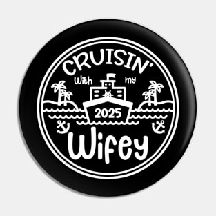 Let's Cruise Together Couples Cruise Gift For Hubby & Wifey Pin