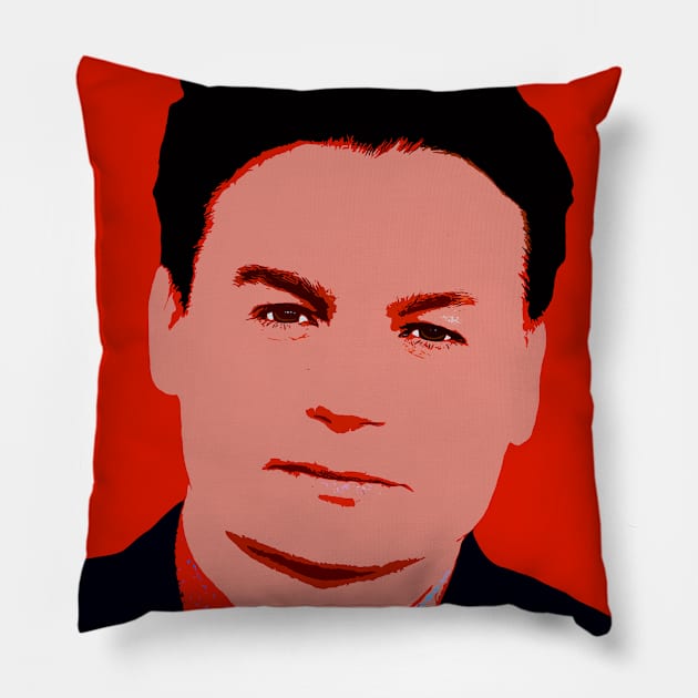 mike myers Pillow by oryan80