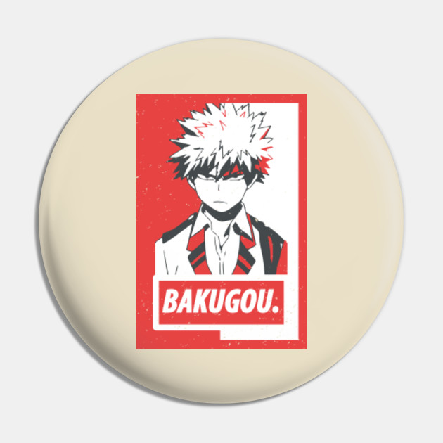 Katsuki Bakugou My Hero Academia Bakugou Pin Teepublic