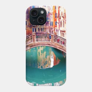 Small Bridge in Venice Phone Case