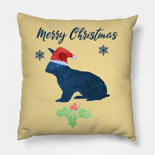 Christmas Rabbit Pillow