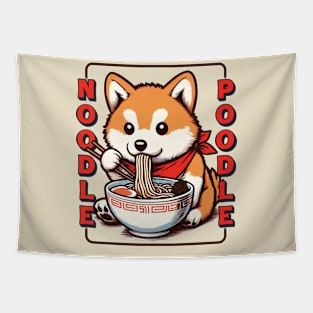 Corgi Noodle Poodle Tapestry