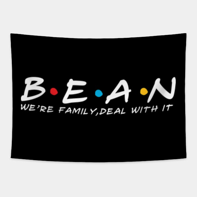 The Bean Family Bean Surname Bean Last name Tapestry by TeeLogic