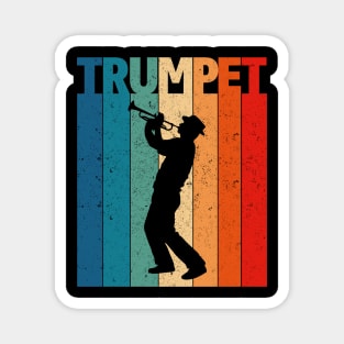 Vintage Trumpet Magnet