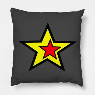 Red Star Pillow