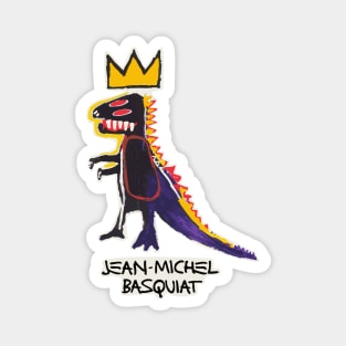 Jean Michele Basquiat Dino Magnet