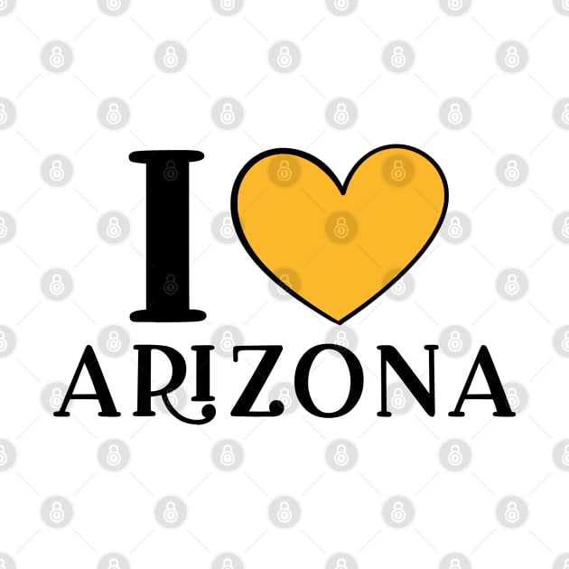 I Love Arizona State by BrightGift