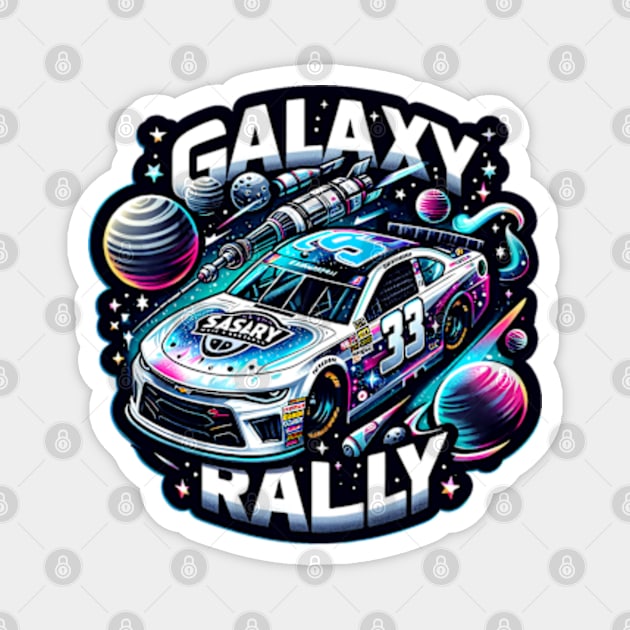 Nascar Super Galaxy Rally Magnet by elegantelite