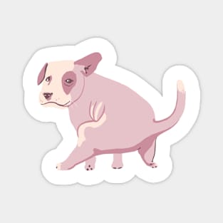 Pink Puppy Magnet